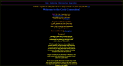 Desktop Screenshot of geekconnection.org