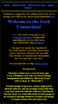 Mobile Screenshot of geekconnection.org